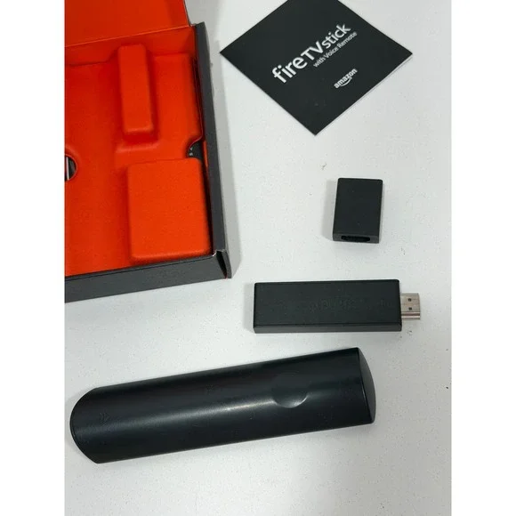 Amazon Fire TV Stick 1st Gen W87CUN 1080p HD with Alexa Voice Remote Black - Picture 3 of 8